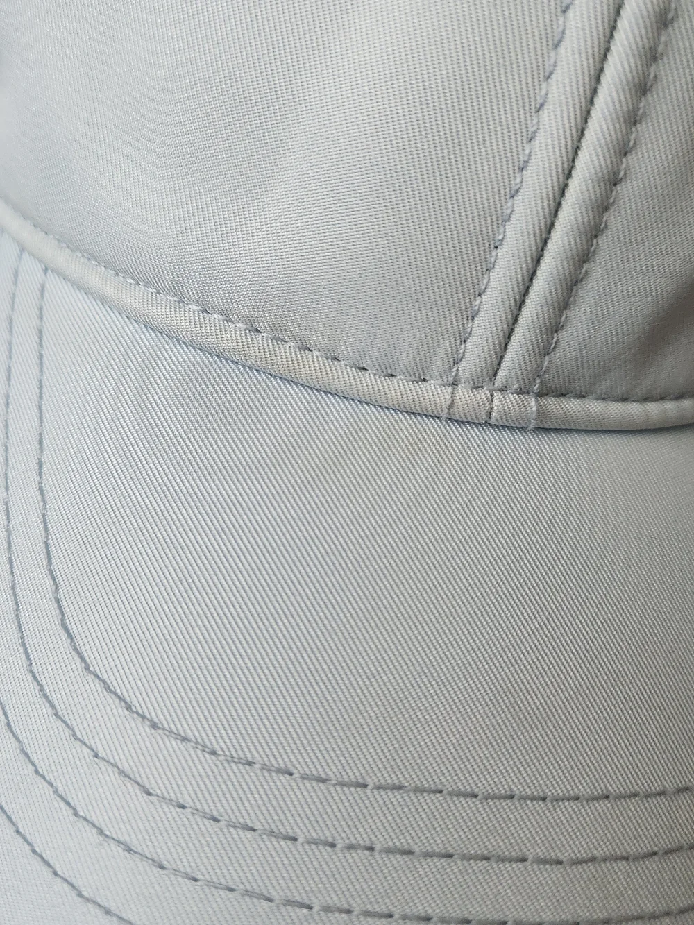 Karl Lagerfeld Adult Pale Blue Baseball Cap With Embroidered Characters